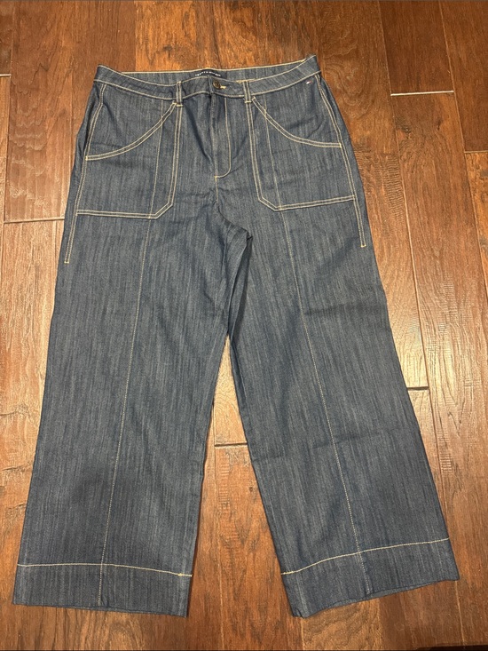 Tommy Hilfiger Denim - Tommy Hilfiger Dark Blue Denim Cropped Jeans